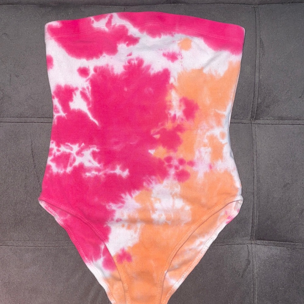 Tie Dye Sleeveless Body Suit
